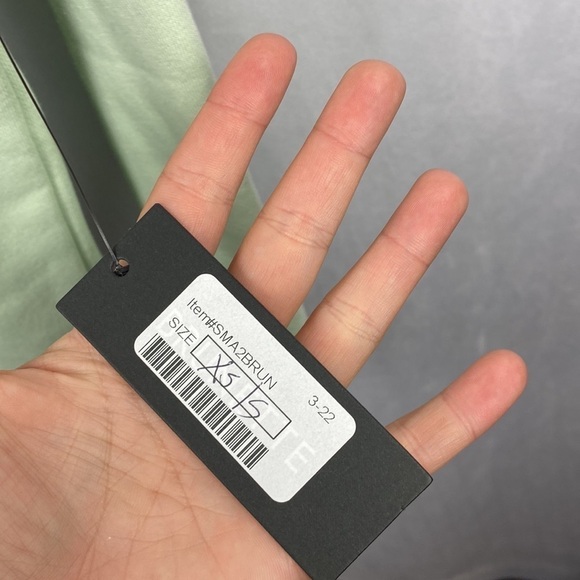 BRUNETTE The Label BLONDE Core Mint Gelato White Hoodie - Size XS/S - Picture 8 of 11